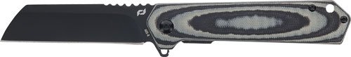 SCHRADE KNIFE LATERAL FOLDER - 3.25" AUS-10 BLACK/GREY LAM
