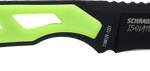 SCHRADE KNIFE ISOLATE CAPER - FIXED 3" AUS-10 BLACK/GREEN