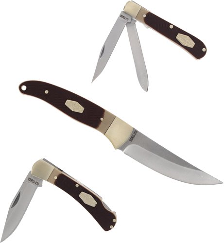 OLD TIMER FIXED/2 FOLDER COMBO - SAWCUT HANDLE GIFT TIN Q4 25'