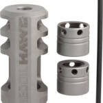 BROWNING RECOIL HAWG MUZZLE - BRAKE SILVER COLLARS & TOOL