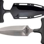 COLD STEEL SAFE MAKER I 4.5" T - SHAPE PUSH KNIFE W/KYDEX SHTH