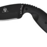KA-BAR TDI LARGE KNIFE - 3.6875" W/SHEATH BLACK
