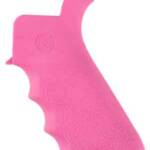 HOGUE AR-15 BEAVERTAIL GRIP - W/FINGER GROOVES PINK