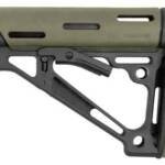 HOGUE AR-15 COLLAPSIBLE STOCK - OD GREEN RUBBER MIL-SPEC