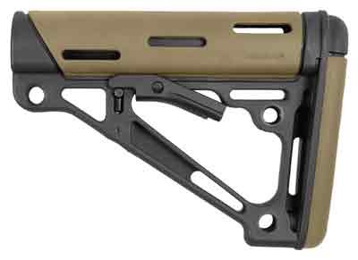 HOGUE AR-15 COLLAPSIBLE STOCK - FLAT DARK EARTH RUBBER MILSPEC
