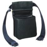BOB ALLEN ORIGINAL DIVDED - SHELL POUCH WITH BELT BLACK