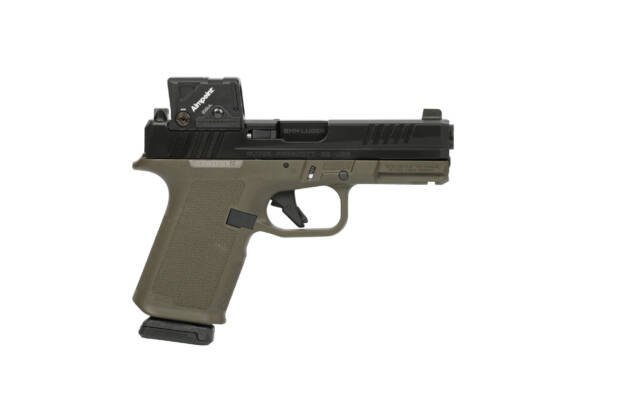 RUGER RXM 9MM BLK/ODG 15+1 4" COA