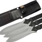 SZCO RITE EDGE 10" DRAGON - THROWING KNIFE 3PC SET W/SHTH