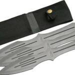 SZCO RITE EDGE 10" PRO THROWER - KNIFE 3PC SET W/SHEATH