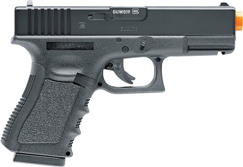UMAREX GLOCK 19 GEN3 6MM AIR - SOFT CO2 POWERED BLACK