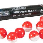 UMAREX T4E P2P 50 CAL PEPPER - BALL RED/WHITE 10-PACK