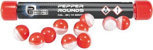 UMAREX P2P CORE DEFENSE PEPPER - ROUNDS .68CAL RED/BLACK 10CT