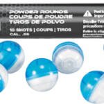 UMAREX P2P CORE DEFENSE POWDER - ROUNDS .68CAL BLUE/BLACK 10CT