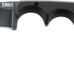 CRKT MINIMALIST BLACK DROP - POINT NECK KNIFE 2.16" W/SHTH