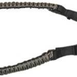 TOC TACTICAL PARACORD SLING - SINGLE POINT BLACK/GREEN