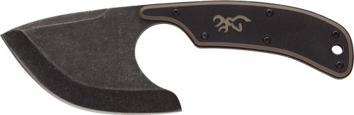 BROWNING KNIFE CUTOFF SKINNER - 2.5" BLADE BLACK W/SHEATH