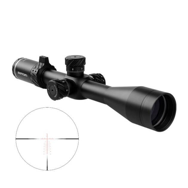 RITON OPTICS 3 CONQUER 6-24X50 MPSR FFP IL
