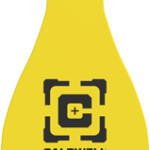 CALDWELL AR500 RIMFIRE BOWLING - PIN TARGET 1/4" YELLOW