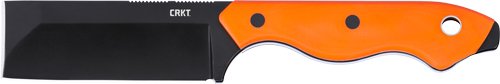 CRKT RAZEL COMPACT 2.32" D2 - VEFF SERRATIONS ORANGE W/SHTH