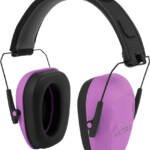 ULTRX SHIELD PASSIVE MUFF SLIM - ADULT MIDNIGHT PLUM/BLACK 23db