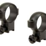 BURRIS RINGS 3/8" DOVETAIL 1" - HIGH STEEL MATTE