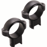 BURRIS ZEE RINGS 1" HIGH - STEEL GLOSS