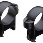 BURRIS ZEE RINGS 1" LOW - STEEL MATTE