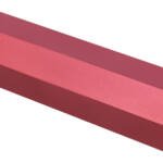 GUNTEC AR15 FAKE SUPPRESSOR - 4.5" 1/2X28 THREADS RED