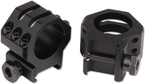 WEAVER RINGS 6-HOLE TACTICAL - 1" HIGH MATTE .400"