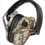 CALDWELL E-MAX EAR MUFF LOW- - PROFILE ELECTRONIC MOBU CAMO