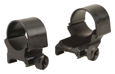 WEAVER RINGS DETACHABLE TOP - MOUNT EXTENSION 1" HIGH MATTE