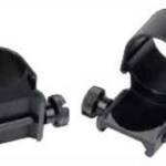 WEAVER RINGS DETACHABLE TOP - MOUNT DUAL EXTEN 1" HIGH MATTE