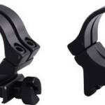 WEAVER RINGS DETACHABLE QUAD- - LOCK 1" HIGH MATTE .332"