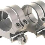 WEAVER RINGS DETACHABLE QUAD- - LOCK 1" HIGH SILVER .332"