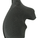 HOGUE GRIPS S&W J FRAME - ROUND BUTT BANTAM BLACK