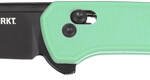 CRKT Q COMPACT 3.05" PLAIN - EDGE AQUA CROSSBAR LOCK