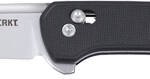 CRKT Q COMPACT 3.05" PLAIN - EDGE BLACK STNWSH CROSSBAR