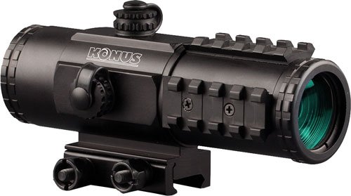 KONUS RED/BLUE DOT SIGHTPRO - PTS2 2.8MOA 3X30 DUAL RAIL MNT