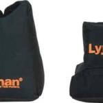 LYMAN CROSSHAIR SHOOTING BAG - COMBO FRONT & REAR BLACK NYLON