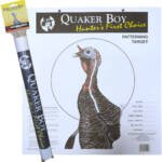 QUAKER BOY PAPER TARGET TURKEY - 20" X 20" ROLLED 10-PACK