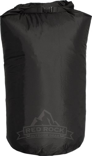 RED ROCK ROLL TOP DRY BAG - 13 LITER WATERPROOF BLACK