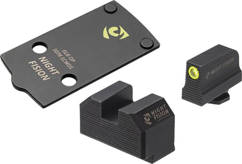 NIGHT FISION OPTIC PLATE & NS - COMBO RMR/507C TO GLOCK FS MOS