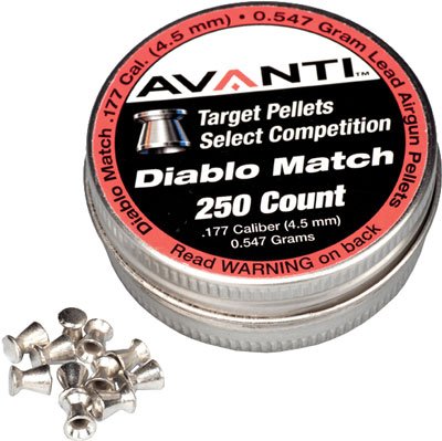 DAISY MATCH 177 PELLET - 250-COUNT 10-PACK CASE