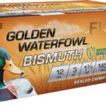 FIOCCHI GOLDEN BISMUTH 12GA 3" - 1-3/8OZ #4 1450FPS 10RD 10BX/C