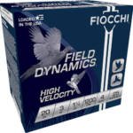 FIOCCHI 20GA 3" 1-1/4OZ #4 - 1200FPS 25RD 10BX/CS