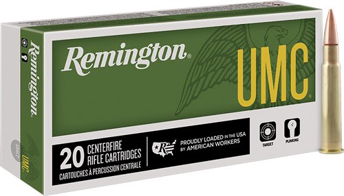 REMINGTON UMC 303 BRITISH - 174GR FMJ 20RD 10BX/CS