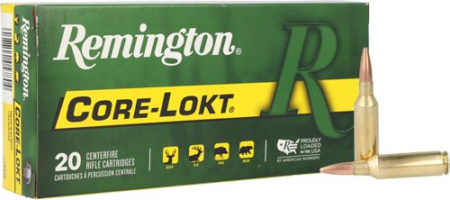 REMINGTON 7MM REM SAUM 150GR - CORE-LOKT PSP 20RD 10BX/CS
