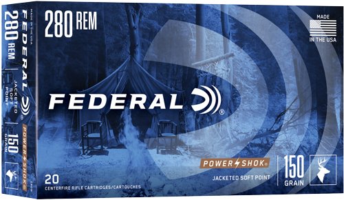 FEDERAL POWER-SHOK 280 REM - 150GR SP 20RD 10BX/CS