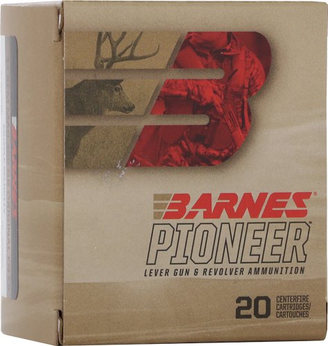 BARNES PIONEER 44 REM MAG - 225GR TSX 20RD 10BX/CS
