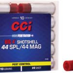 CCI SHOTSHELL 44 REM MAG 140GR - #4 SHOT 10RD 20BX/CS